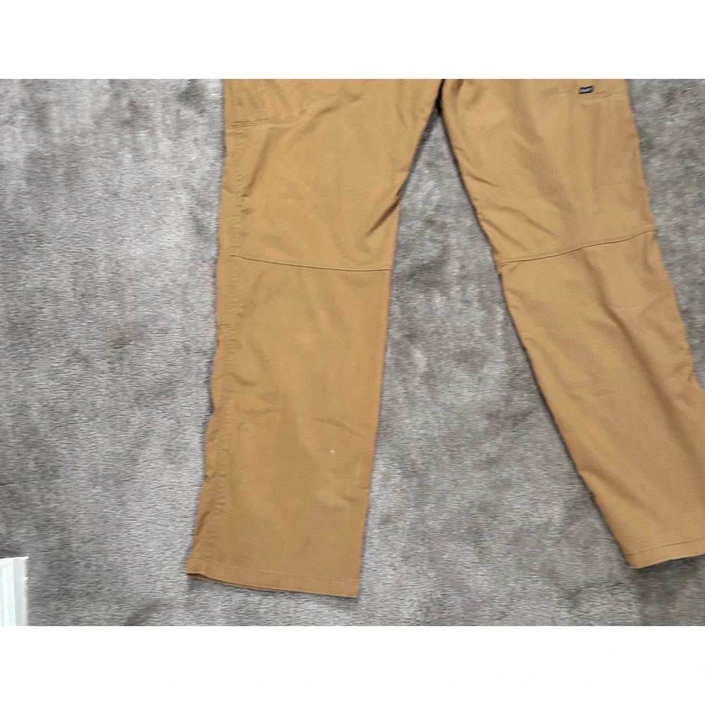 5.11 Tactical Cargo Pants Mens 36x34 Brown Ripstop GorpCore Workwear Outdoor